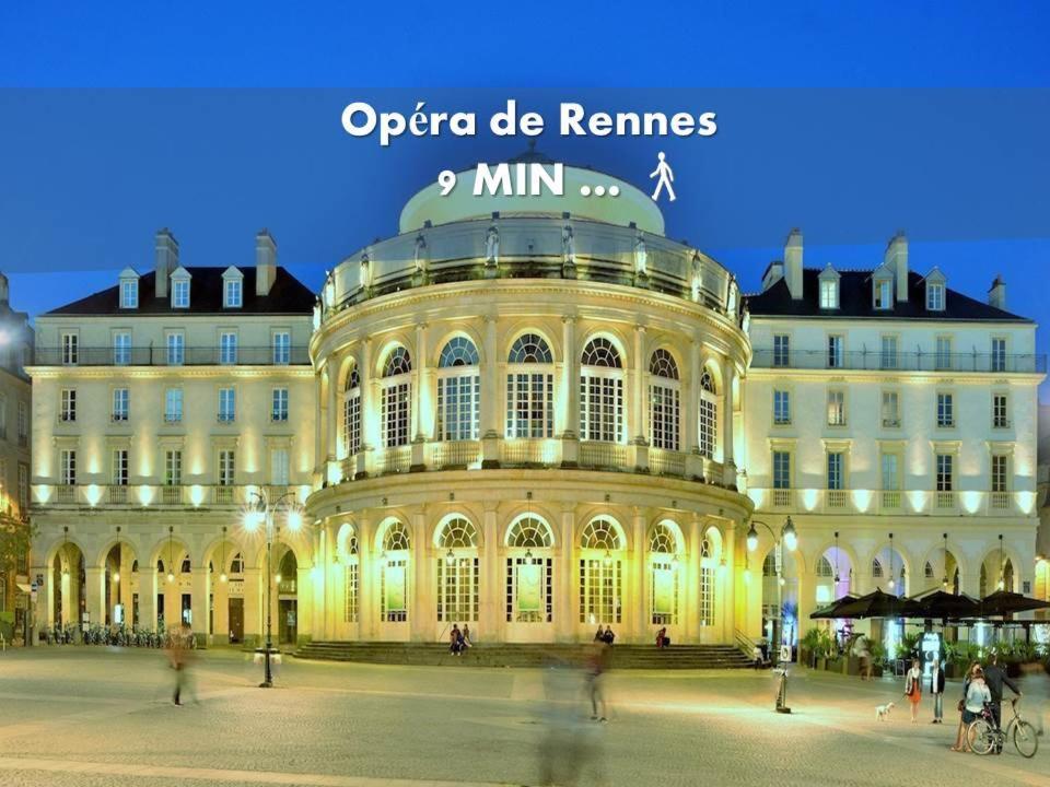 Ty Nid Studio Rennes Hypercentre Hoche-St-Anne Exterior foto
